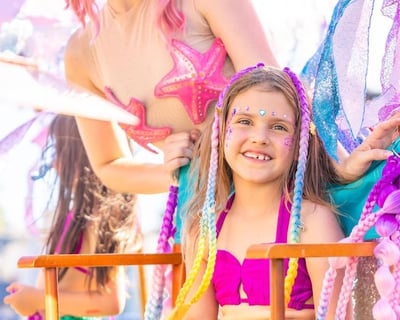 Mermaid Braid Styling in Newport Beach