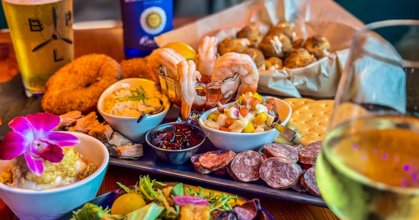 Waterfront Gourmet Feast with Bush Pilot Tales