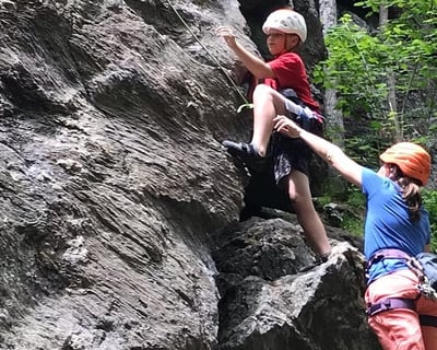 4-Hour Family Rock Climbing in North Conway
