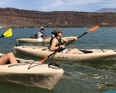 Guided Paddle & Hot Springs Tour Near Zion