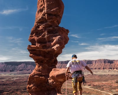 Climb Multi-Pitch Routes in Moab on a Private Tour