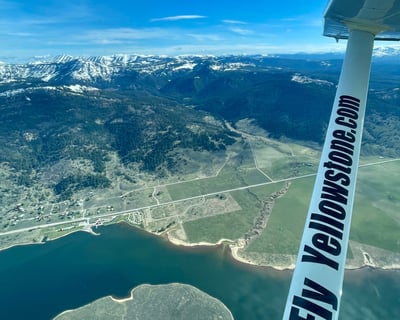 Yellowstone 1959 Earthquake Scenic Flight