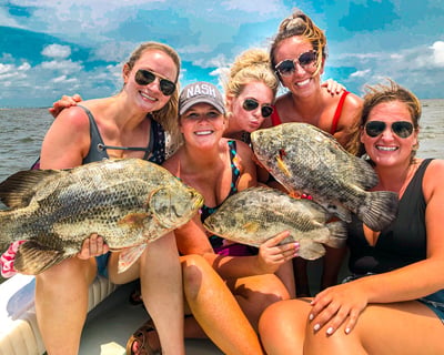 Tripletail Fishing Charter in Apalachicola