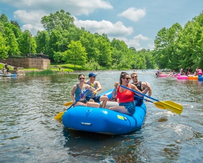 4-Person Cuyahoga River Raft Trip