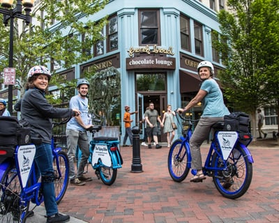 E-Bike Tour of Downtown Asheville Arts & History