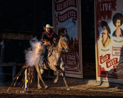 Watch a Wild West Murder Mystery Show in Branson
