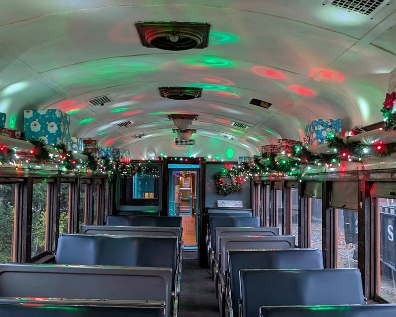 Clinton Santa Express Train Ride