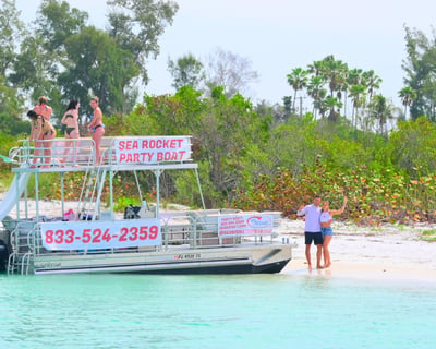Cruise Bradenton Beach on a Private Sunset Charter