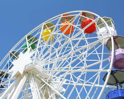 Carnival Rides at Stearns County Fair