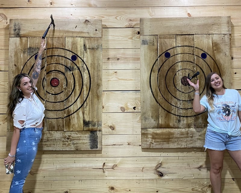 Axe Throwing Session with Coaching in Elk City