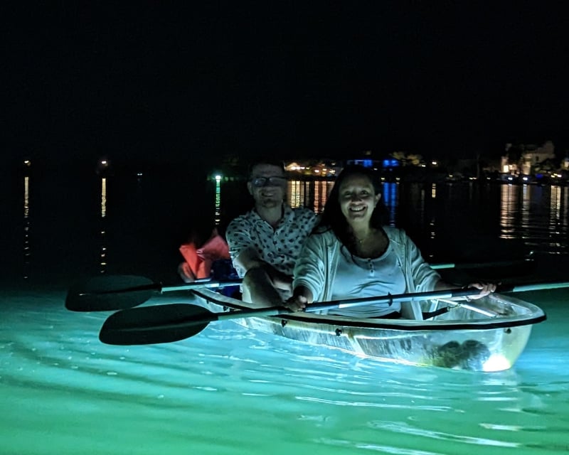 Clear Kayak LED Night Tour on Anna Maria Island