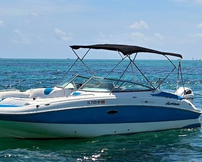 24' Boat Rental in Marathon