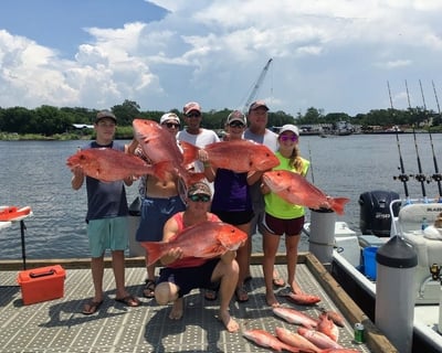 Pensacola Offshore Red Snapper Fishing Charter