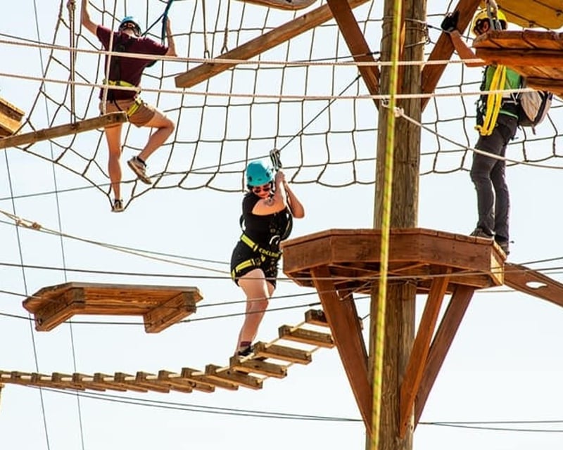40' Aerial Adventure Course & Free Fall in Huntington, WV