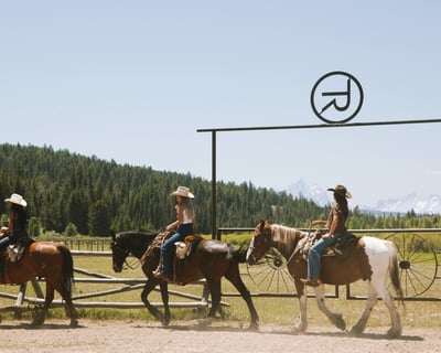 Private Horseback Ride in Bridger-Teton National Forest