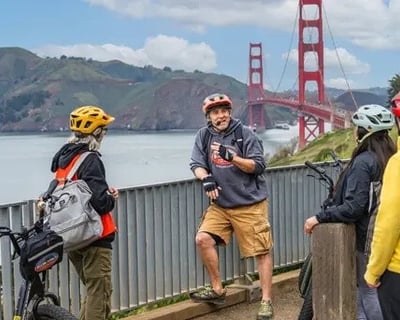 Golden Gate Bridge Guided Bike Tour in San Francisco