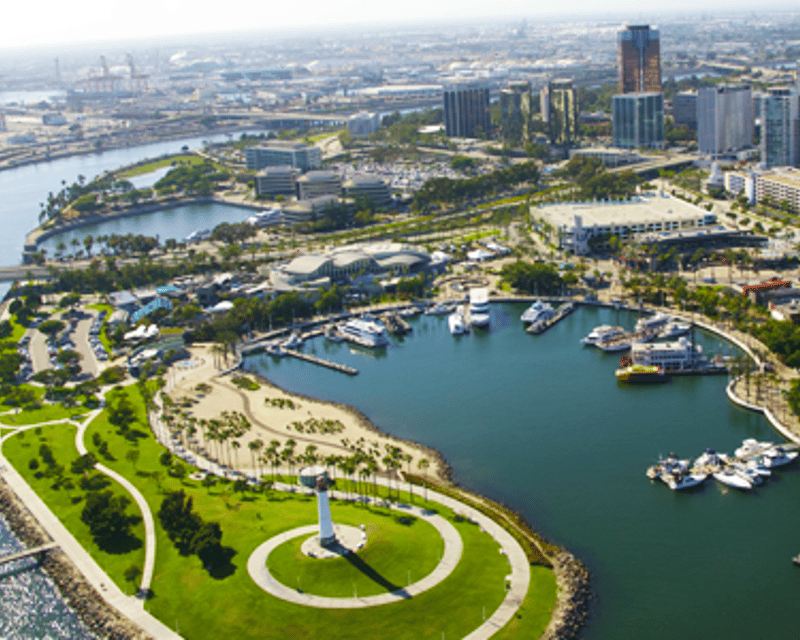 Helicopter Tour Over Long Beach & the Queen Mary