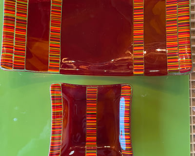 Glass Fusion Class for Two in Granby