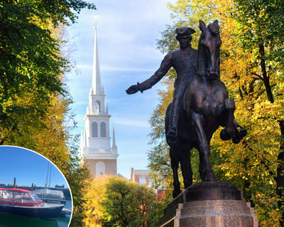 Explore Boston Revolutionary Walking Tour & Harbor Cruise