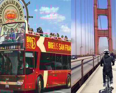San Francisco Hop-On Hop-Off Bus Tour and Bike Rental