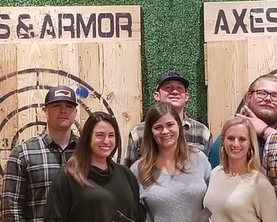 Fayetteville Glow-in-the-Dark Axe Throwing