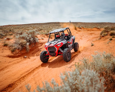 2-Seat UTV Rental in Sand Hollow State Park