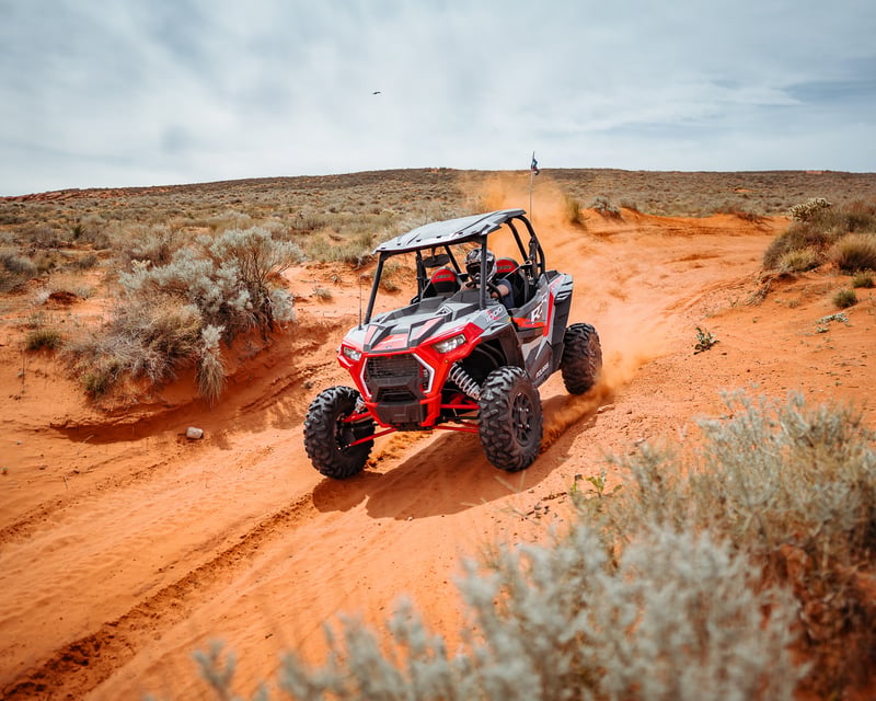 2-Seat UTV Rental Sand Hollow State Park