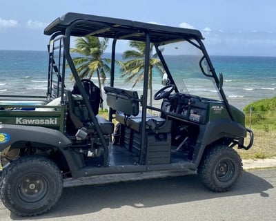 4-Passenger UTV Rental in Vieques