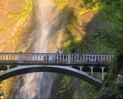 5 Columbia Gorge Waterfalls at Golden Hour