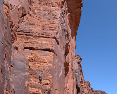 Moab Terma Multi-Pitch Rock Climb