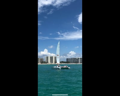 Sailing Charter in Destin on a Stiletto 30 Catamaran