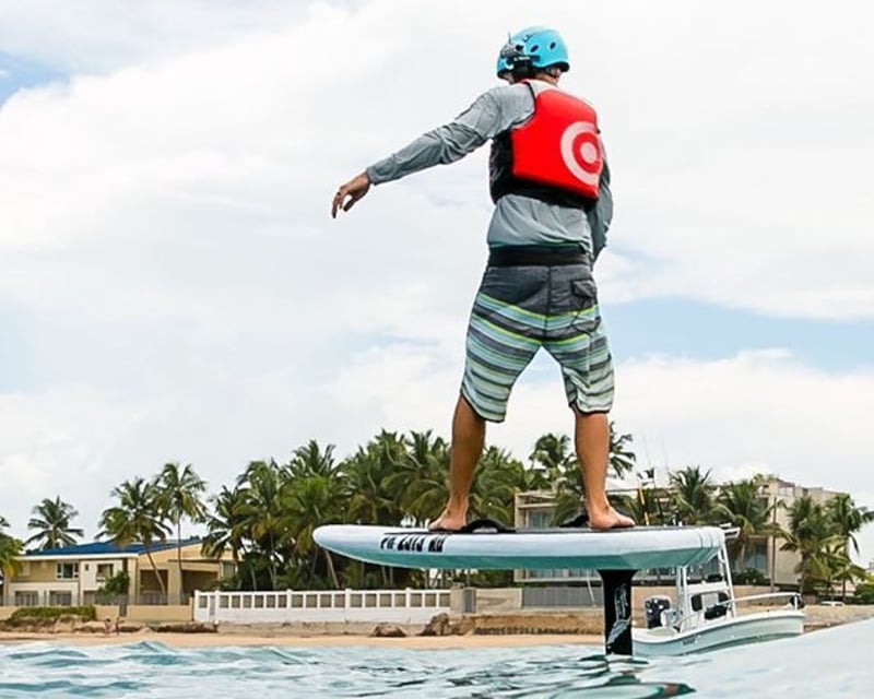 Private E-Foil Lesson in Piñones Near San Juan