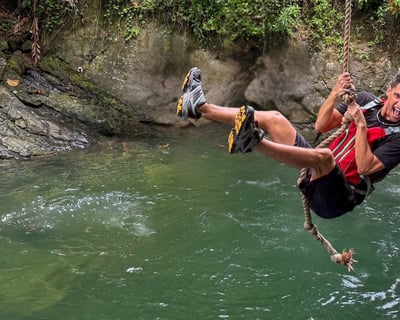 Guided Waterslide Hike in El Yunque Rainforest
