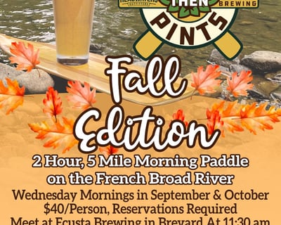 French Broad River Paddle & Pints Tour