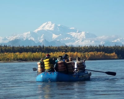 Chulitna River Float Trip Near Talkeetna