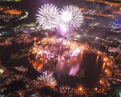 Orlando Epcot Fireworks Helicopter Tour