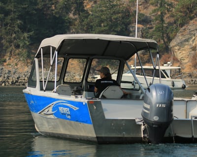 20' Boat Rental on Orcas Island