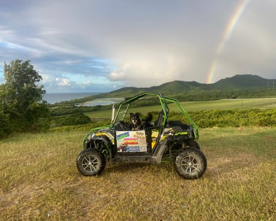 1-Hour Guided UTV Tour in Vieques