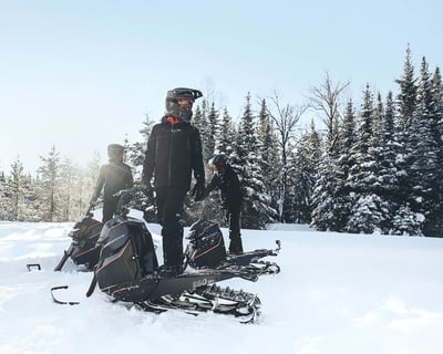 Widescape WS250 Stand-Up Snowmobile Rental