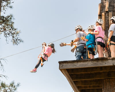 9-Line Zipline Tour in LaRue