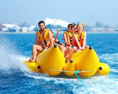 Ride a Banana Boat in Miami Beach