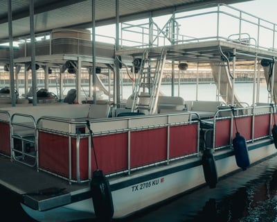 Lake Austin Party Barge Charter With Slide