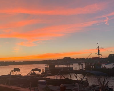 Cruise Lake Conroe at Sunset on an Adults-Only Cruise