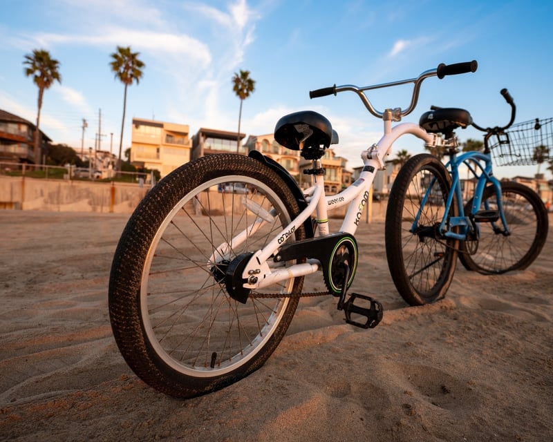 Kids Tagalong Bike Rental in Santa Monica