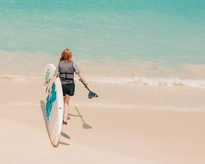 Kailua SUP Lesson to Popoia Island