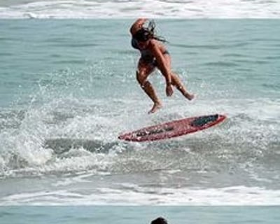 Private Skimboarding Lesson in Surf City