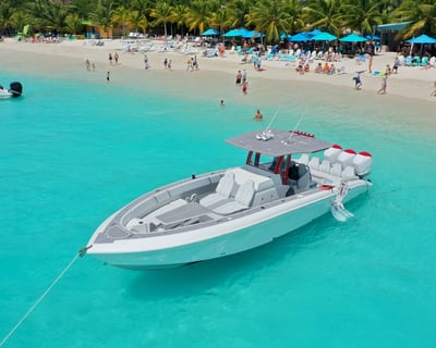 37' Boat Charter in the US Virgin Islands