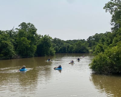 Haw River Tubing in Saxapahaw with Shuttle