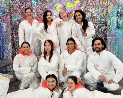 60-Minute Splatter Painting Experience in Ferndale