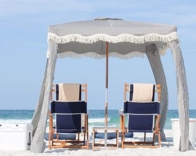 6-Hour Beach Cabana Rental in Holmes Beach
